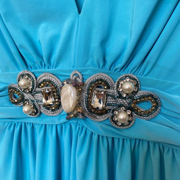 Gorgeous BOSTON PROPER Light Blue Top size XS - Picture 3 of 6